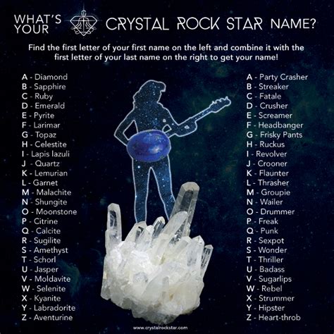 The Glam Rock star name generator .